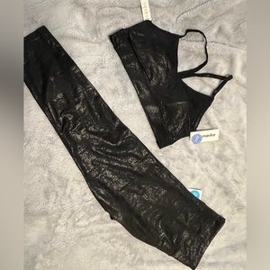Work out set 2 piece- Marika brand sports bra and leggings